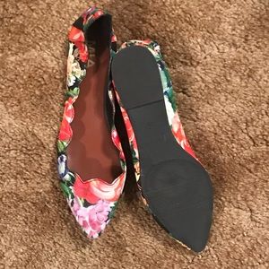Mia Floral Flats